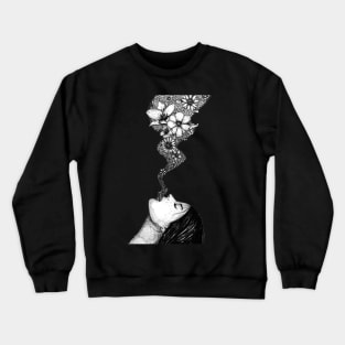 Flower Vomit Crewneck Sweatshirt